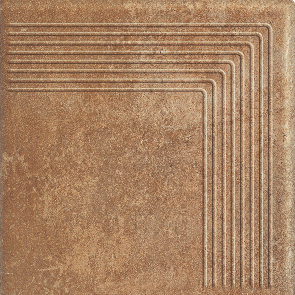 Scandiano Rosso Ступень угловая 30х30