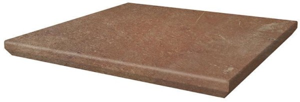 Scandiano Rosso Ступень угловая с капиносом 33x33