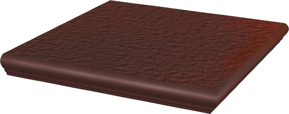 Cloud Brown Duro ступень угловая с капиносом 33x33