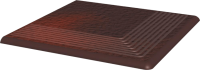 Cloud Brown ступень угловая структурная Duro 30x30