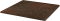 Semir Brown ступень угловая 30x30