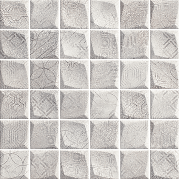 Harmony Grys Mozaika Prasowana K.4,8x4,8 29,8x29,8