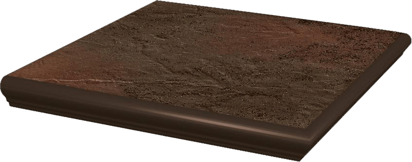 Semir Brown ступень угловая с капиносом 33x33