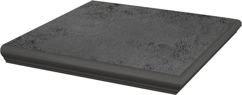 Semir Grafit ступень угловая с капиносом 33x33