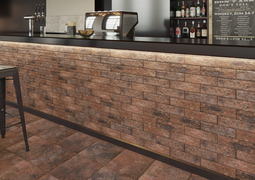 Коллекция плитки Paradyz Ceramica Arteon Rosso