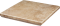 Ilario Beige Ступень угловая с капиносом 33x33