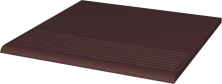 Natural Brown ступень простая структурная Duro 30x30