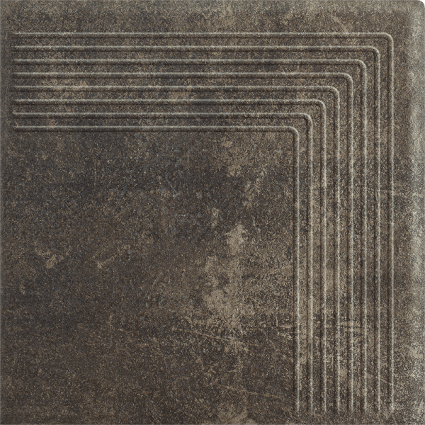 Scandiano Brown Ступень угловая 30х30