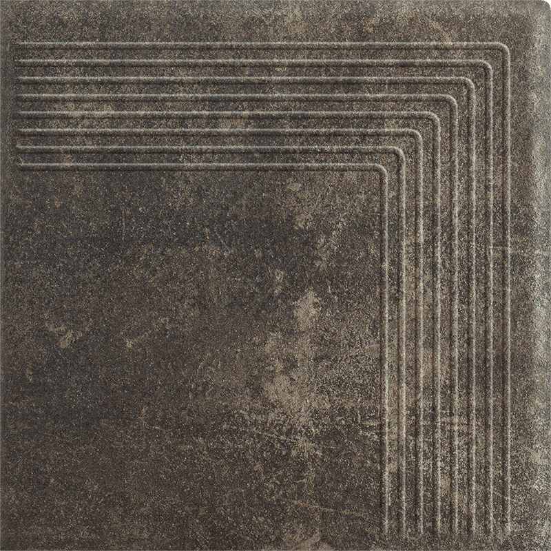 Scandiano Brown Ступень угловая 30х30